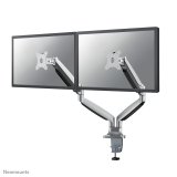 Neomounts NM-D750DSILVER Support d'écran à fixer 10-32" - ressort à gaz
