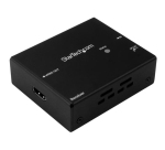 StarTech.com Extendeur vidéo HDBaseT multi-entrées avec switch intégré - HDMI, VGA, DisplayPort via Cat5e ou Cat 6 - 4K