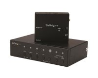 StarTech.com Extendeur vidéo HDBaseT multi-entrées avec switch intégré - HDMI, VGA, DisplayPort via Cat5e ou Cat 6 - 4K