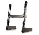StarTech.com Rack de Bureau Noir à Cadre Ouvert 12 U 19" - Rack 2 Montants 19 Pouces