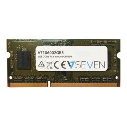 V7 2GB DDR3 PC3-10600 - 1333mhz SO DIMM Notebook Module de mémoire - V7106002GBS