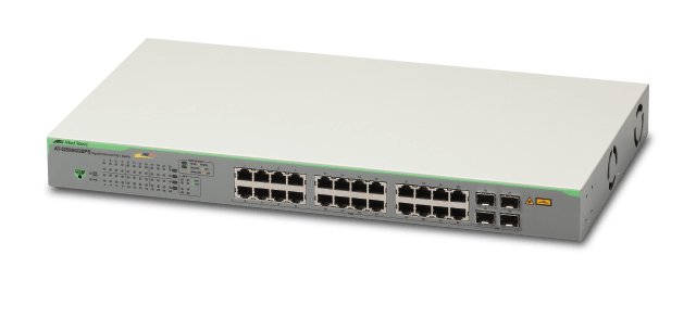 Allied Telesis GS950/28PS Managed Gigabit Ethernet (10/100/1000) Power over Ethernet (PoE) Grey