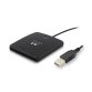 Ewent EW1052 lecteur de cartes à puce USB USB 2.0 Noir