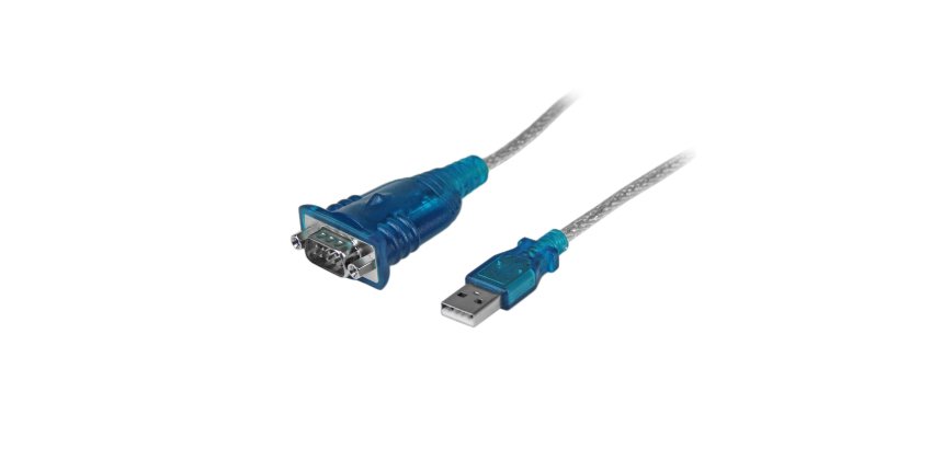 StarTech.com 43cm 1-Port USB naar Seriële Adapter Kabel, USB naar RS232 DB9 Converter - M/M