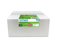 DYMO LW etichette di ritorno originali | 25 mm x 54 mm | 24 rotoli da 500 etichette facili da staccare (12.000 pezzi) | autoadesive | per etichettatrici LabelWriter | originali
