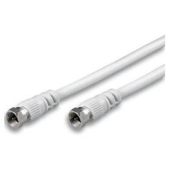 Nilox NX090701103 coaxial cable 2 m IEC 169-2 White