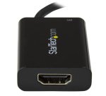 StarTech.com Adaptador USB-C a HDMI 4K con Entrega de Alimentación por USB - 60 Watts - Negro