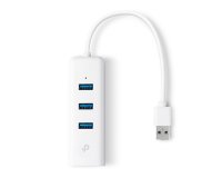TP-Link UE330 station d'accueil Avec fil USB 3.2 Gen 1 (3.1 Gen 1) Type-A Blanc