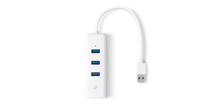 TP-Link UE330 station d'accueil Avec fil USB 3.2 Gen 1 (3.1 Gen 1) Type-A Blanc
