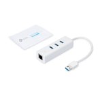 TP-Link UE330 station d'accueil Avec fil USB 3.2 Gen 1 (3.1 Gen 1) Type-A Blanc