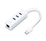 TP-Link UE330 station d'accueil Avec fil USB 3.2 Gen 1 (3.1 Gen 1) Type-A Blanc