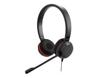 Casque Jabra Evolve 30 II  avec fil arceau-  Bureau/Centre d'appels - Noir