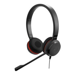 Casque Jabra Evolve 30 II  avec fil arceau-  Bureau/Centre d'appels - Noir