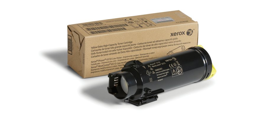 Xerox Cartouche de toner Jaune de Très haute capacité Phaser® 6510, WorkCentre® 6515 (4300 pages) - 106R03692