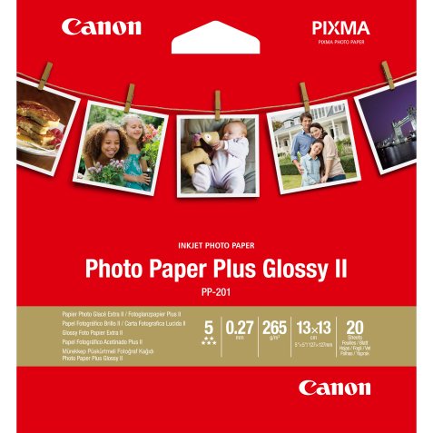 Papier photo 20 feuilles 13x13 PP201 2311B060