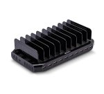 Lindy 73309 organizador para estación de carga Independiente Plástico Negro