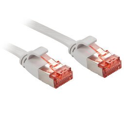 Lindy RJ45 Cat.6 U/FTP 10m câble de réseau Gris Cat6 U/FTP (STP)