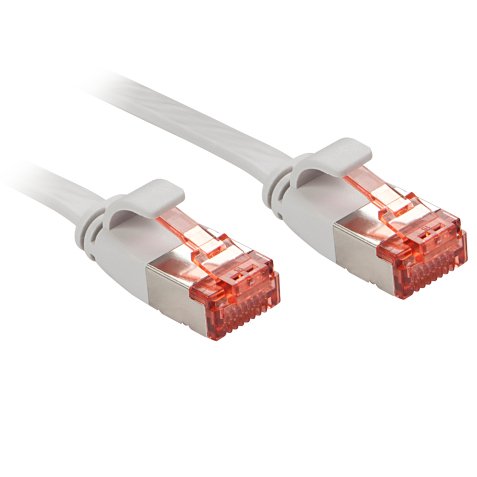 Lindy RJ45 Cat.6 U/FTP 10m câble de réseau Gris Cat6 U/FTP (STP)