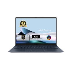 ASUS Zenbook 14 UX3405CA-DICQD1121X Intel Core Ultra 7 255H Ordinateur portable 35,6 cm (14") WUXGA 16 Go LPDDR5x-SDRAM 512 Go SSD Wi-Fi 7 (802.11be) Windows 11 Pro Bleu