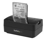 StarTech.com Station d'Accueil pour Disque Dur à 1 Baie USB 3.1 / eSATA vers SATA, Dock pour Disque Dur USB 3.1 (10 Gbps), Station d'Accueil pour Disque Dur Externe 2.5/3.5" SATA III, Chargement par le Haut