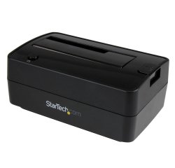 StarTech.com Station d'Accueil pour Disque Dur à 1 Baie USB 3.1 / eSATA vers SATA, Dock pour Disque Dur USB 3.1 (10 Gbps), Station d'Accueil pour Disque Dur Externe 2.5/3.5" SATA III, Chargement par le Haut