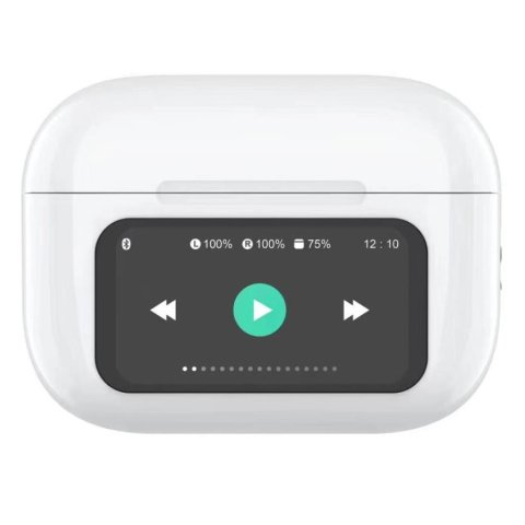 Celly SOUNDLEDWH auricular y casco Auriculares True Wireless Stereo (TWS) Dentro de oído Llamadas/Música USB Tipo C Bluetooth Blanco