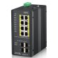 Zyxel RGS200-12P Géré L2 Gigabit Ethernet (10/100/1000) Connexion Ethernet, supportant l'alimentation via ce port (PoE) Noir