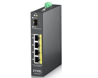 Zyxel RGS100-5P No administrado L2 Gigabit Ethernet (10/100/1000) Energía sobre Ethernet (PoE) Negro
