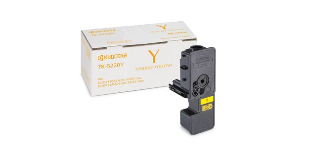 KYOCERA TK-5220Y Cartouche de toner 1 pièce(s) Original Jaune