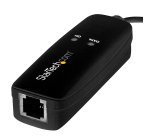 StarTech.com Modem Fax USB 2.0 - Modem Externe Matériel 56K Dial Up V.92 /Dongle/Adaptateur - Modem Fax pour PC Portable - Prise Téléphonique USB - Modem Données USB - Fax Réseau/CMR/POS