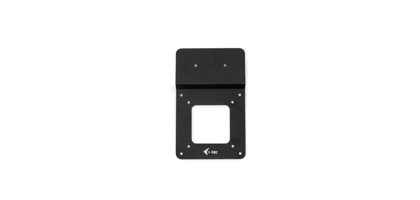i-tec VESADOCK1 kit di fissaggio Nero Metallo