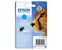 Epson Cheetah Cartucho T0712 cian (etiqueta RF)