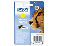Epson Cartucho T0714 amarillo (etiqueta RF)