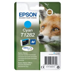 Epson Fox Singlepack Cyan T1282 DURABrite Ultra Ink
