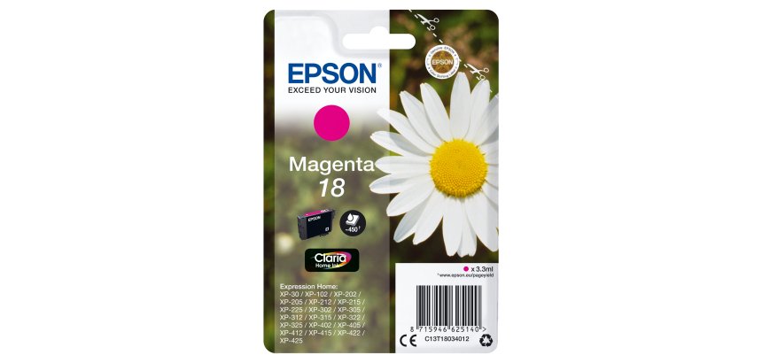 Epson Daisy Cartouche "Pâquerette" 18 - Encre Claria Home M