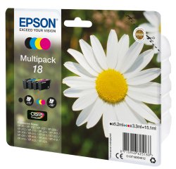 Epson Daisy Tinta multipack 4 colores 18 Claria Home Margarita