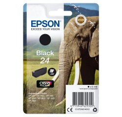 Epson Elephant Cartucho 24 negro (etiqueta RF)