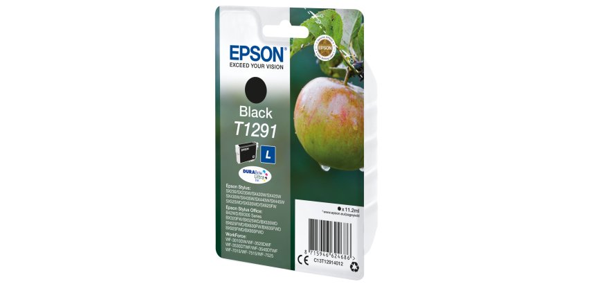 Epson Apple Inchiostro nero singolo DURABrite Ultra Mela T1291