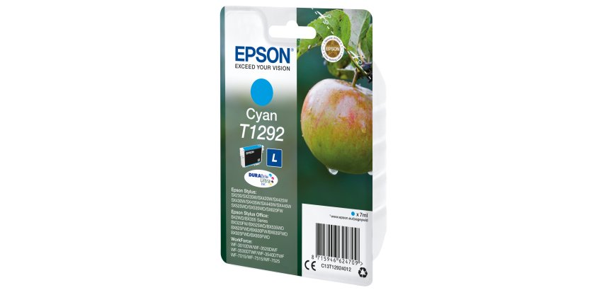 Epson Apple Inchiostro ciano singolo DURABrite Ultra Mela T1292