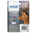 Epson Stag Encre DURABrite Ultra multipack 3 couleurs Cerf T1306