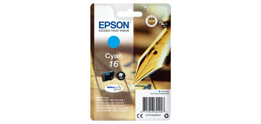 Epson Pen and crossword Cartucho 16 cian