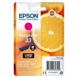 Epson Oranges Singlepack Magenta 33 Claria Premium Ink