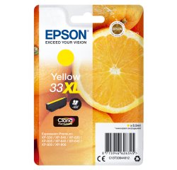 Epson Oranges Singlepack Yellow 33XL Claria Premium Ink