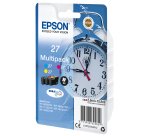 Epson Alarm clock Multipack "Réveil" 27 - Encre DURABrite Ultra C,M,J