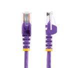 StarTech.com Cat5e Ethernet Patch Cable with Snagless RJ45 Connectors - 10 m, Purple