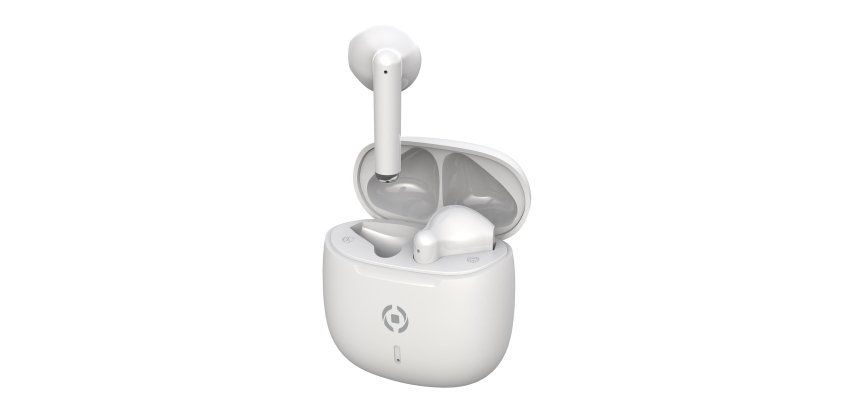Celly BUZ2 Auricolare True Wireless Stereo (TWS) In-ear Musica e Chiamate USB tipo-C Bluetooth Bianco