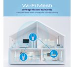 Keenetic Buddy 4 Amplificateur de portée de Wi-Fi N300 compatible avec un réseau maillé équipé du port Fast Ethernet