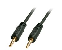 Lindy 35642 cable de audio 2 m 3,5mm Negro