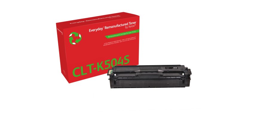 Toner remanufacturé Noir Everyday™ de Xerox compatible avec Samsung CLT-K504S, Capacité standard