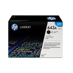 HP 643A toner LaserJet noir authentique